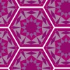紫ベースのアラベスク風パターン