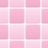 2種類のピンク色のタイルを組み合わせたパターン
