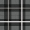 黒を多様したクールなタータンチェック柄パターン