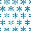 雪の結晶のイラストが並ぶパターン