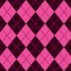 黒とピンクのアーガイルチェック柄パターン