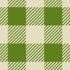 和風な緑色のシェパードチェック柄パターン