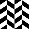 白黒のヘリンボーン柄パターン