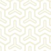 白基調の毘沙門亀甲柄パターン