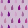 紫色のレインドロップ柄パターン