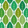 緑色の葉っぱのイラストが並ぶパターン