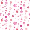桜舞い散ようなイラストパターン
