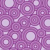 紫色のたくさんのサークルが散らばるパターン