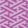 紫色の紗綾形パターン