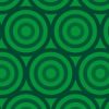 緑色のサークルが並ぶパターン