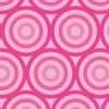 ピンク色のサークルが並ぶパターン