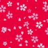 ピンク色の桜のイラストパターン