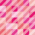 複数のピンク色の四角と斜線のパターン