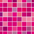 ピンクベースのモザイクタイル風パターン