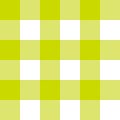 黄緑色のギンガムチェック柄パターン