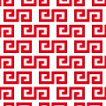 中華でよく見る雷文マークのパターン