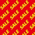 黄色のSALEの文字が並ぶパターン