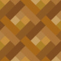 茶色の四角が並ぶパターン