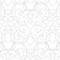 白ベース薄っすら見えるアラベスク柄パターン