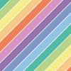 パステルカラーの虹模様の斜線パターン