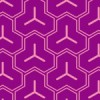 紫の毘沙門亀甲柄のパターン