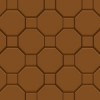 2種類のブロックを使った陰影のあるレンガパターン