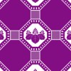 紫の桐文様和柄パターン