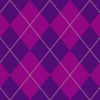 紫色のアーガイルチェックパターン