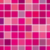 ピンク・紫ベースのモザイクタイル風パターン