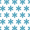 雪の結晶のイラストが並ぶパターン