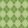 和的な緑色のアーガイルチェック柄パターン