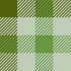 緑色基調のガンクラブチェックパターン