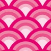 ピンク色の青海波柄パターン
