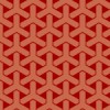 濃淡のある赤色の組亀甲柄パターン