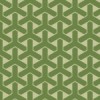 緑色の組亀甲柄パターン