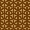 茶色の組亀甲柄パターン