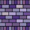 2種類の紫色のレンガブロックイラストパターン
