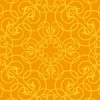 オレンジ色のアラベスク柄・西欧風パターン