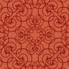 ヨーロッパ的な赤いアラベスク柄パターン