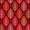 赤い葉っぱのイラストが並ぶパターン