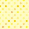 黄色のドット柄パターン
