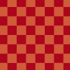 赤い市松模様パターン