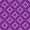 紫色の正方形とダイア形パターン
