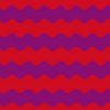 赤と紫色のうねうねしたボーダーパターン