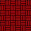 赤と黒の網代文様 和柄パターン