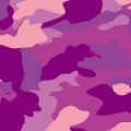 紫ベースの迷彩柄パターン