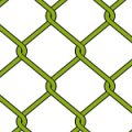 金網・フェンスのようなラインが絡み合うパターン