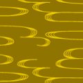 金色の流水紋柄パターン