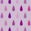 紫色のレインドロップ柄パターン
